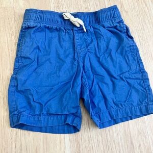 Boys Blue Drawstring Shorts